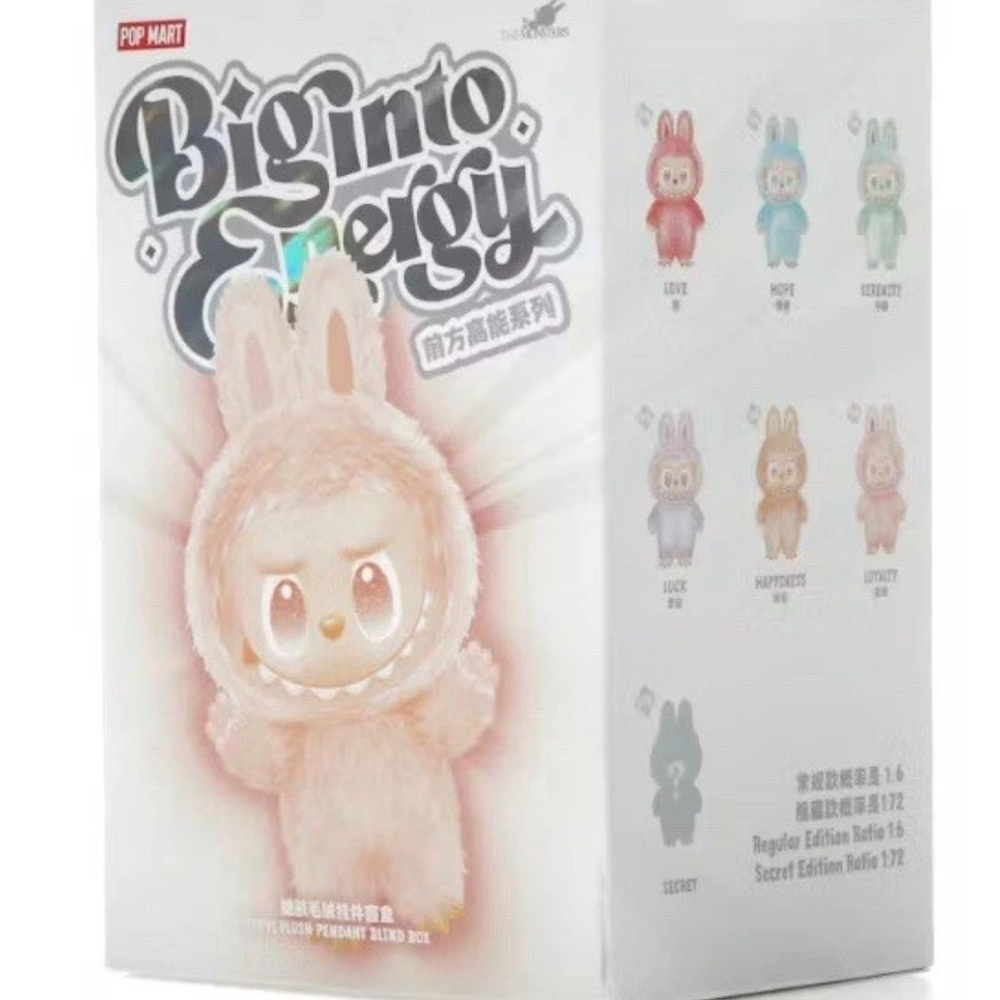 Pop Mart Big into energy Labubu *unopened